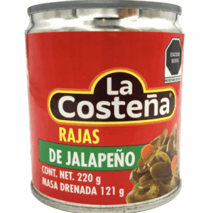 La Costeña Rajas de Jalapeño (grün) 220g
