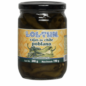 Poblano-Chilistreifen 340 g