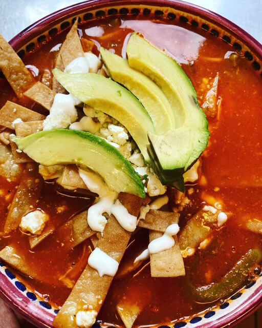 Mexikanisches Restaurant Winterthur, Sopa Azteca